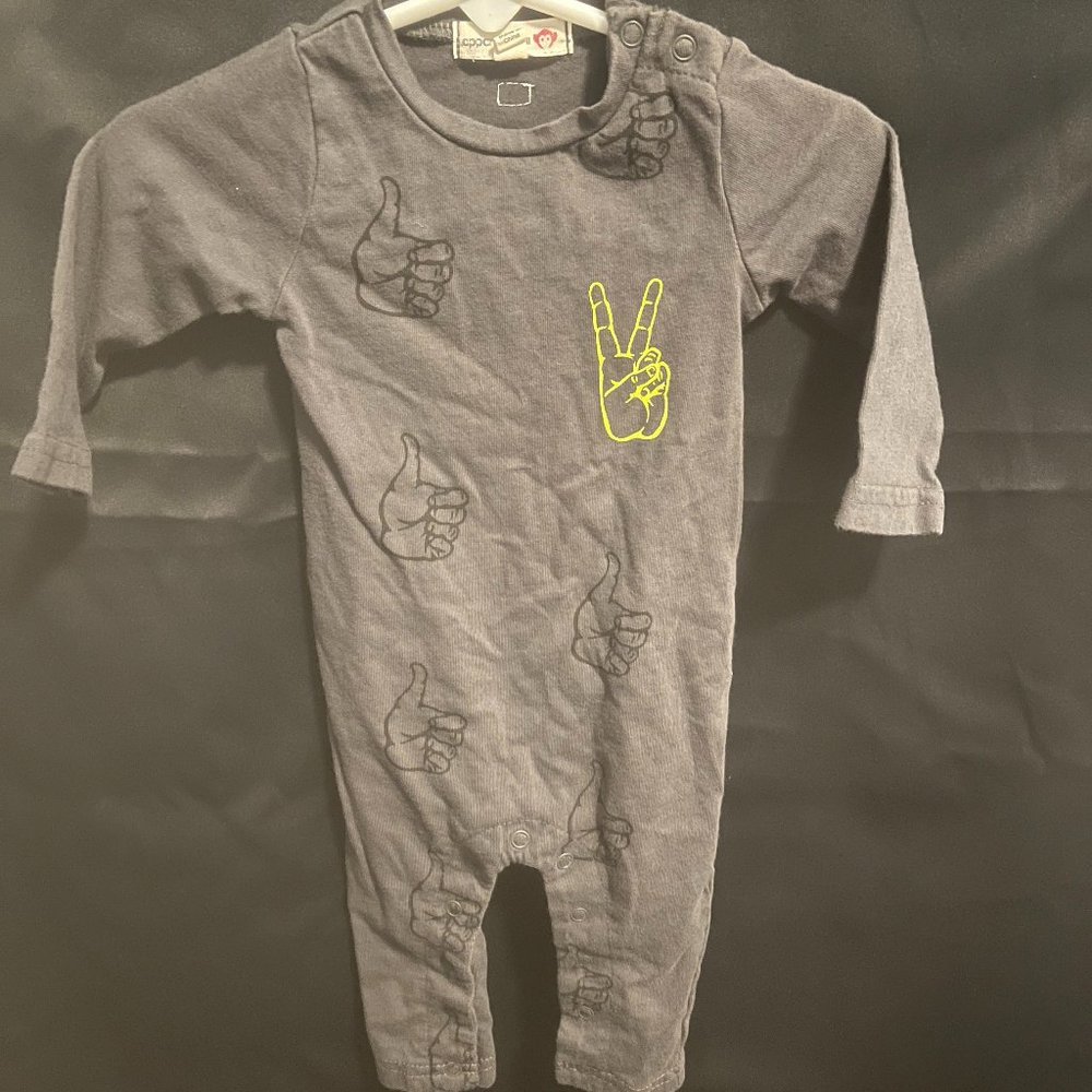 Appaman Long Sleeve Body Suit Size 3-6m
